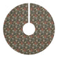 Christmas Tree Skirt inspired by William Morris & Co in a pattern called Compton Collection (Moor Cottage)