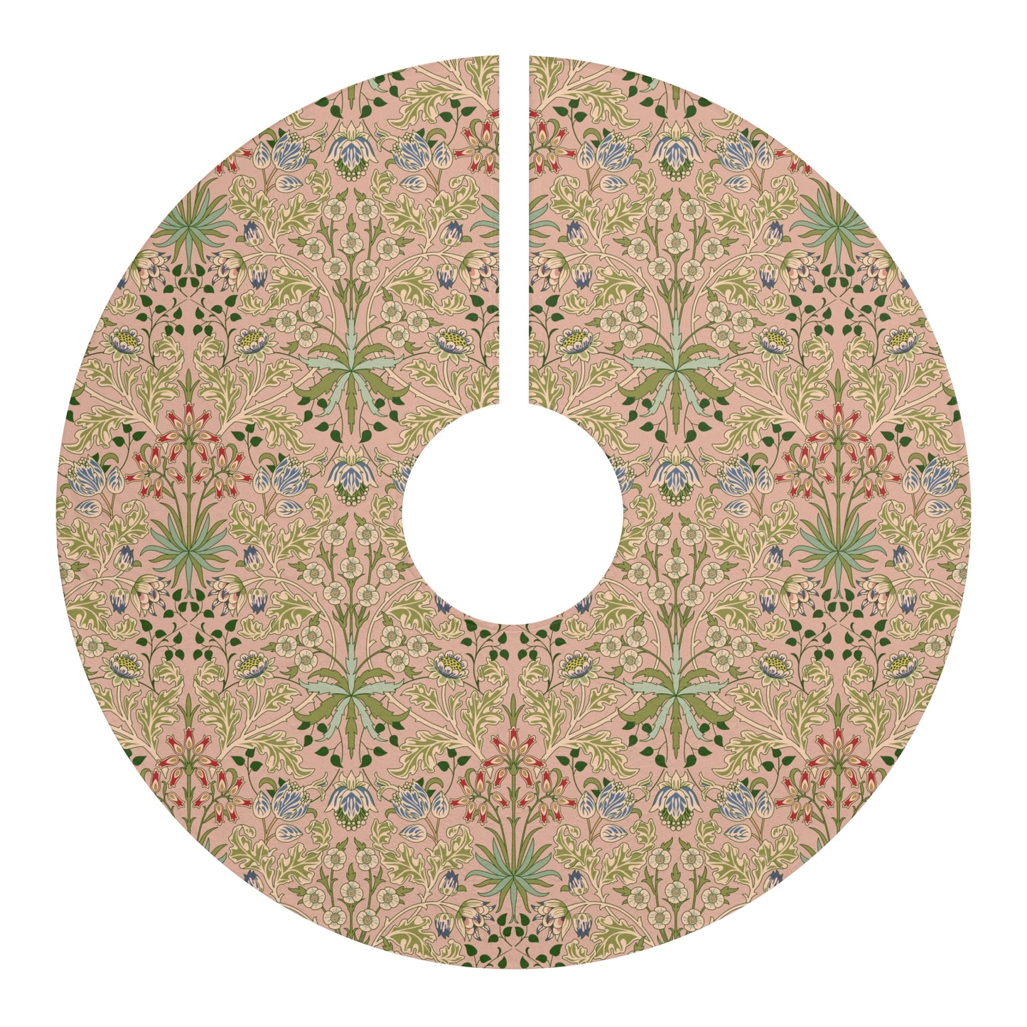 Christmas Tree Skirt inspired by William Morris - Hyacinth Collection (Blossom)