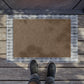Coconut Coir Doormat inspired by William Morris - Acorns and Oak Leaves Collection (Smoky Blue)