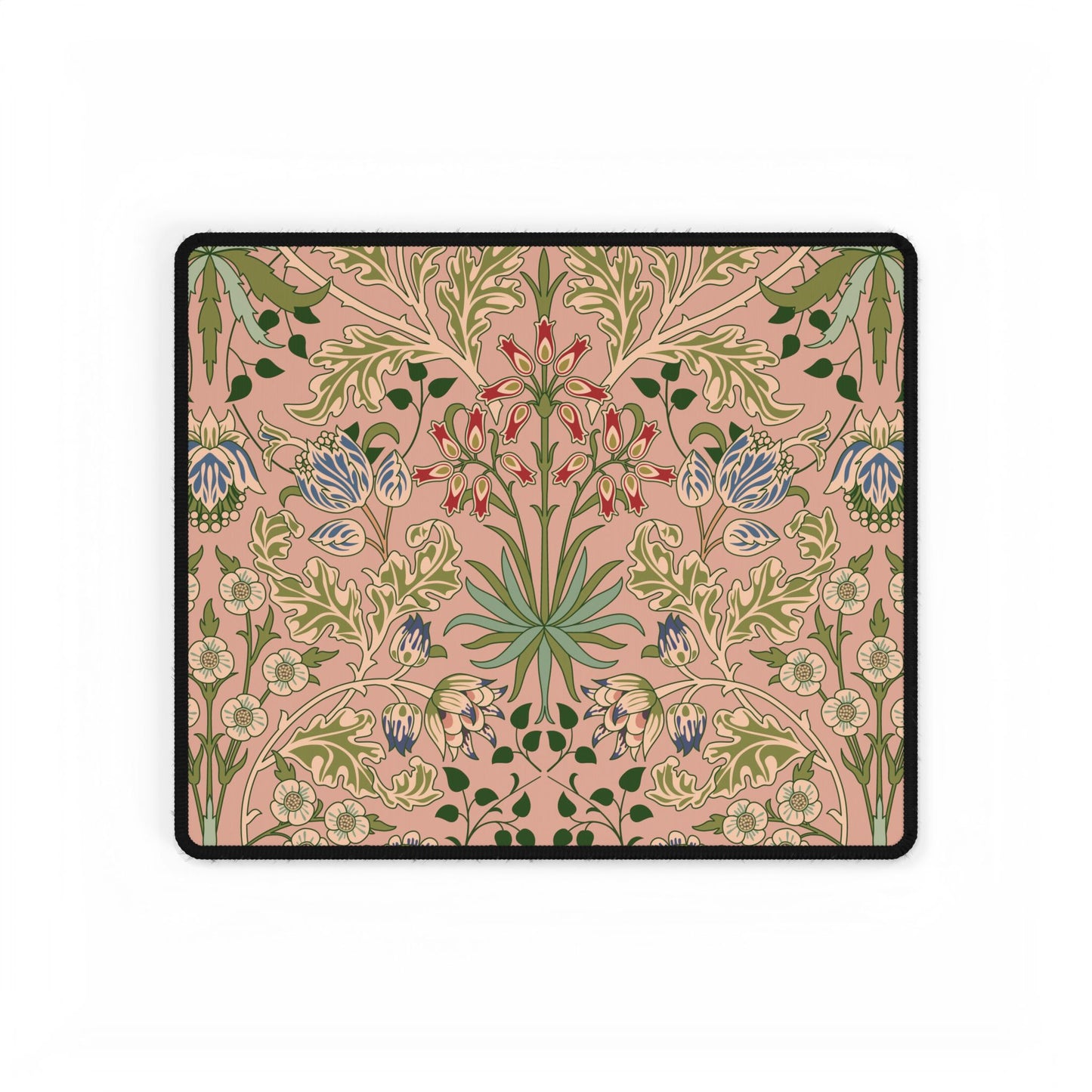 Floral patterned product on a white background