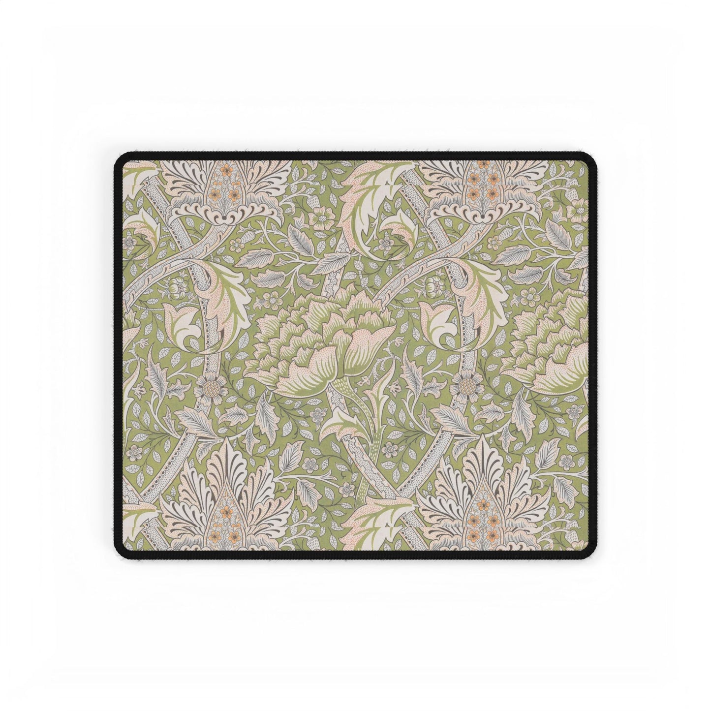Floral patterned product on a white background