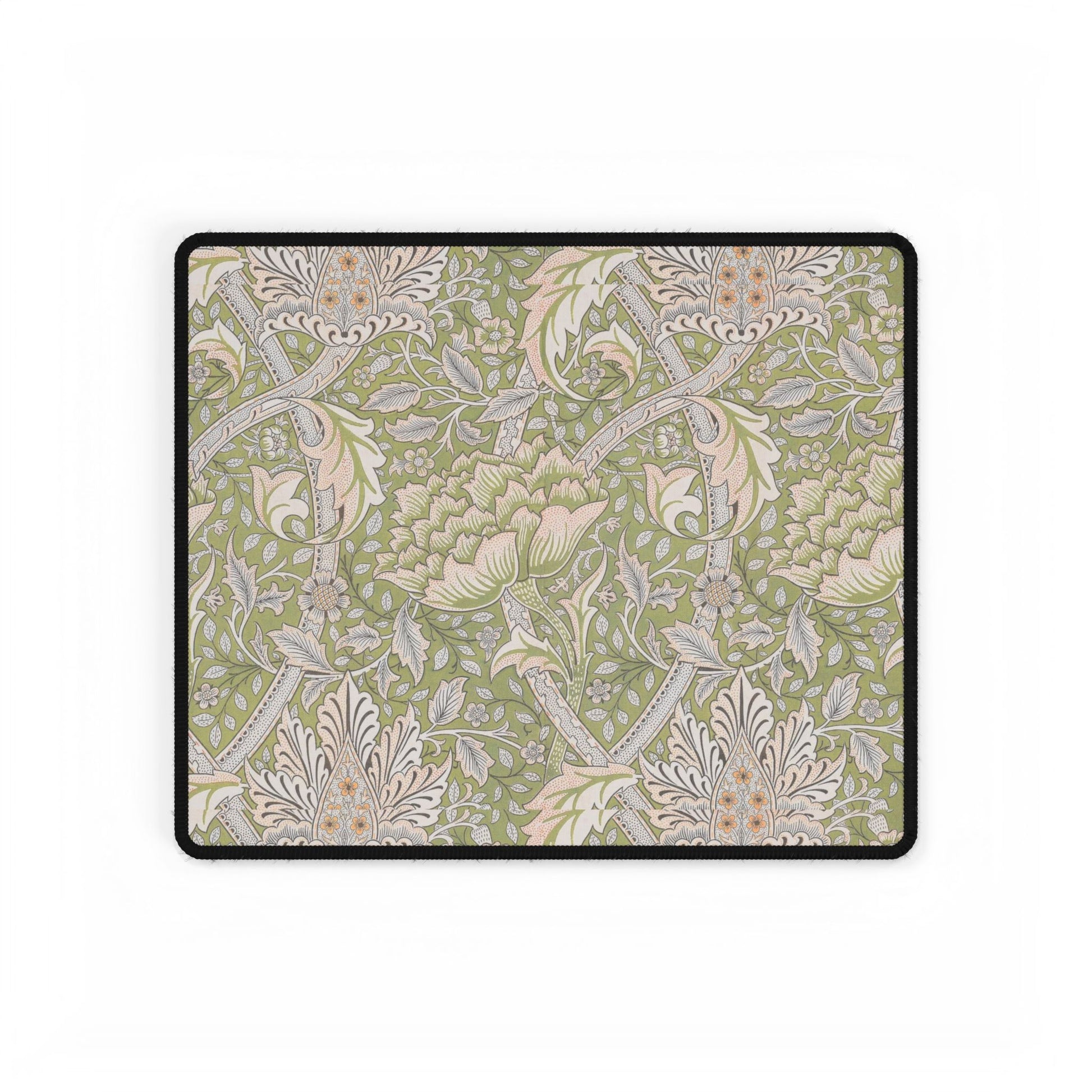 Floral patterned product on a white background