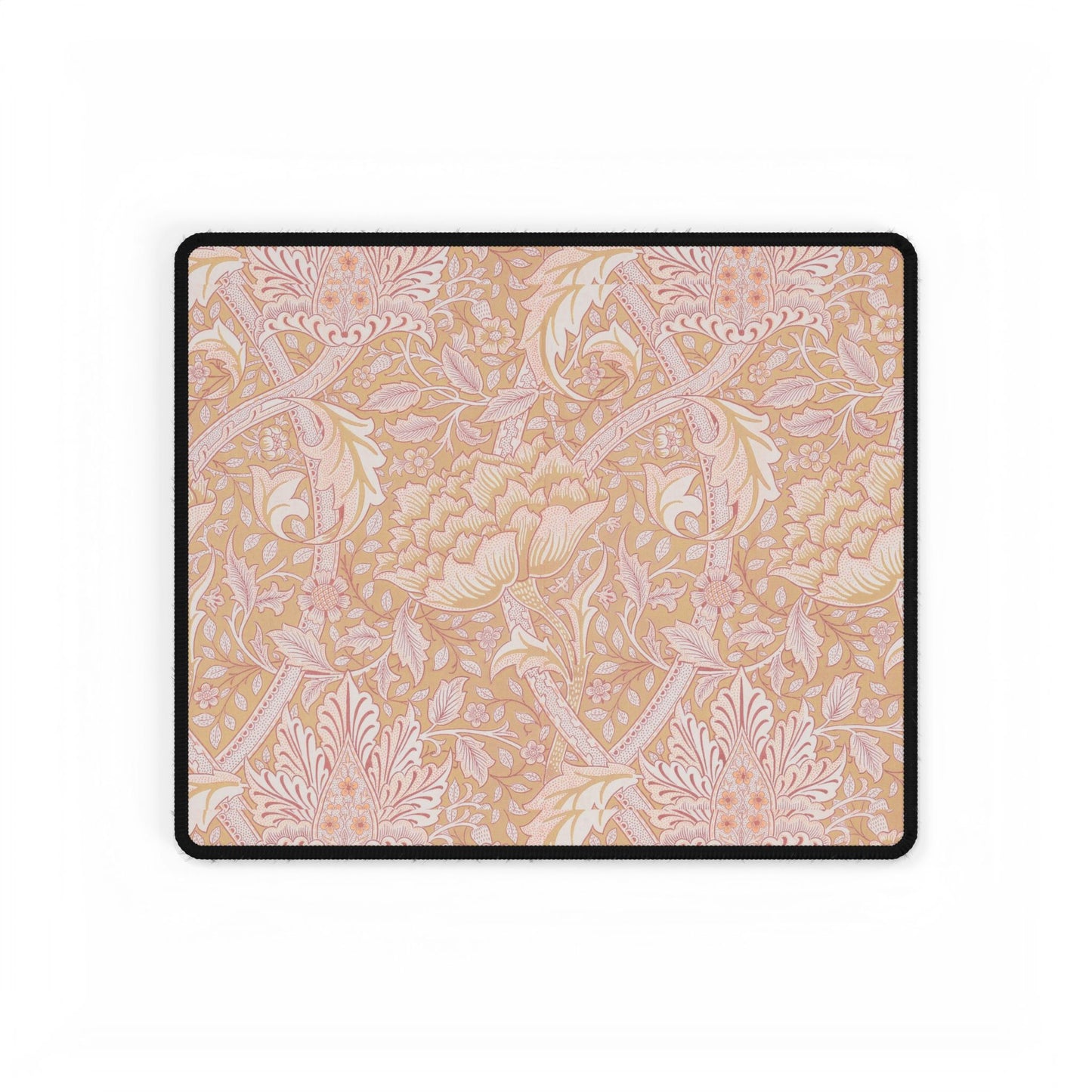 Floral patterned product on a white background