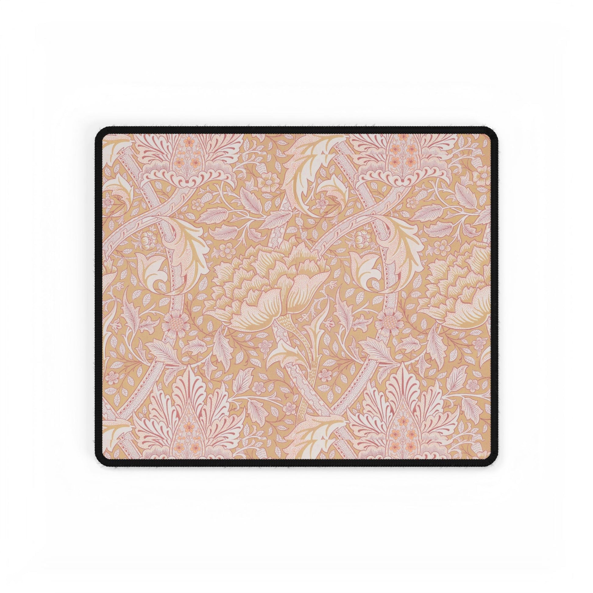 Floral patterned product on a white background