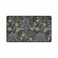 Decorative mat with floral pattern on a white background
