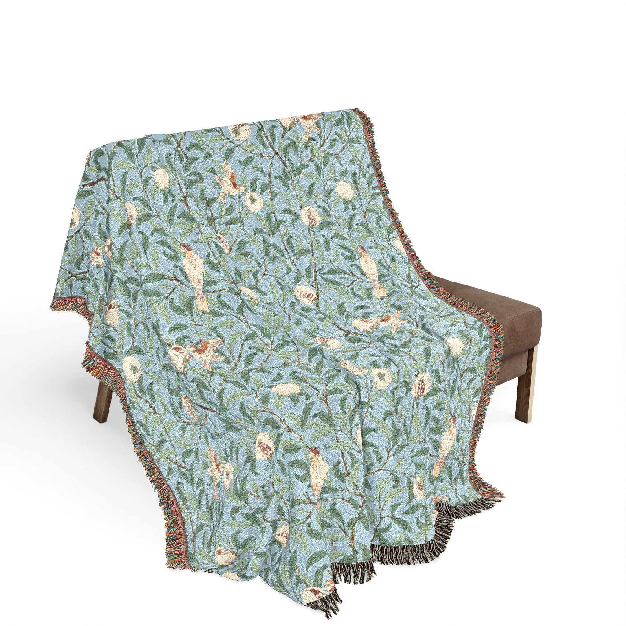 Shop Woven Cotton Blankets Collection William Morris | Willy