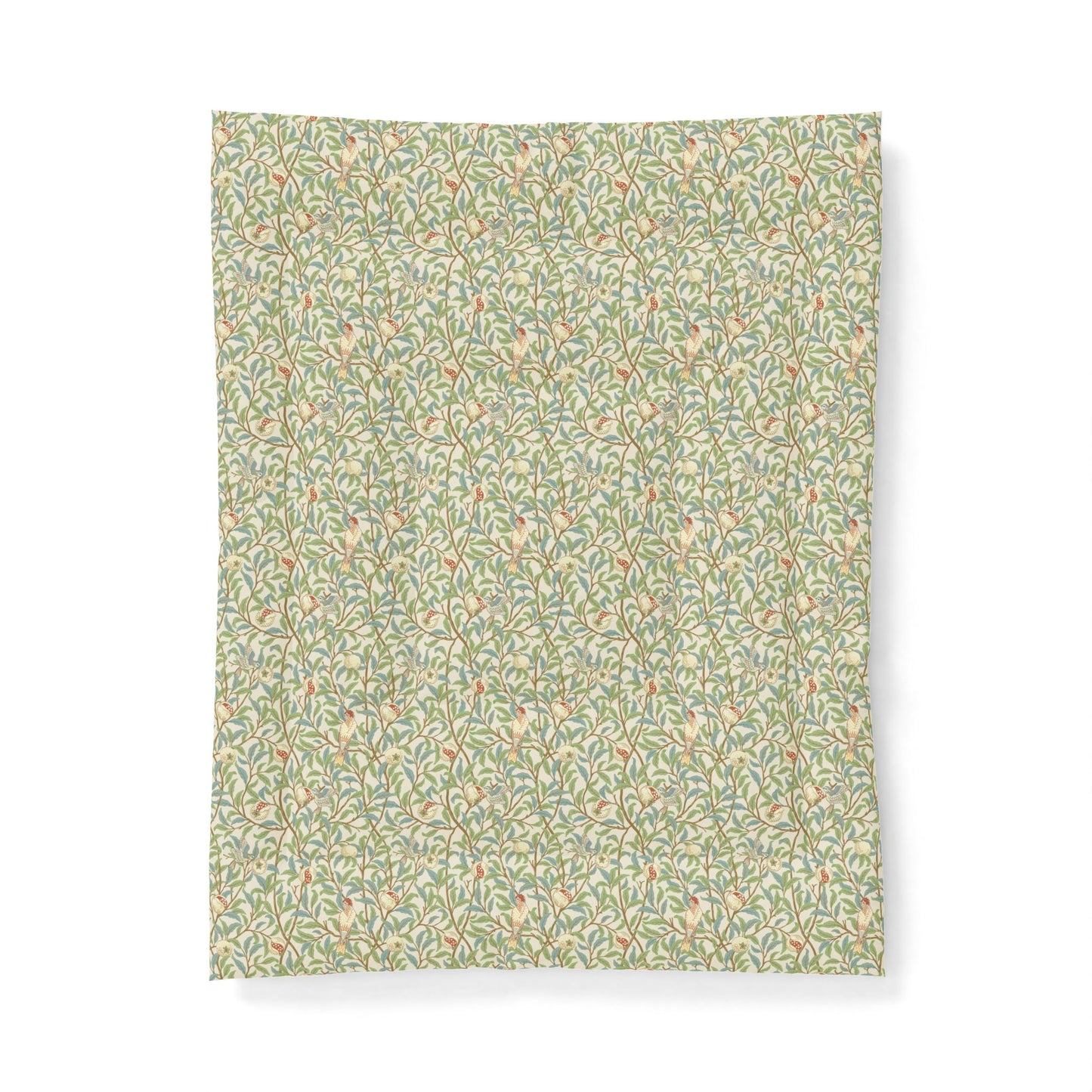 Floral patterned notebook on a white background