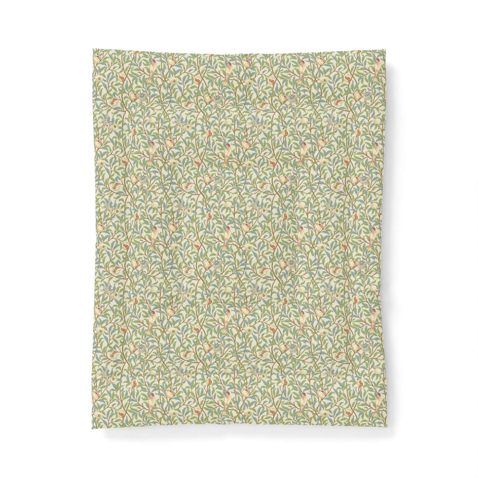 Floral patterned notebook on a white background