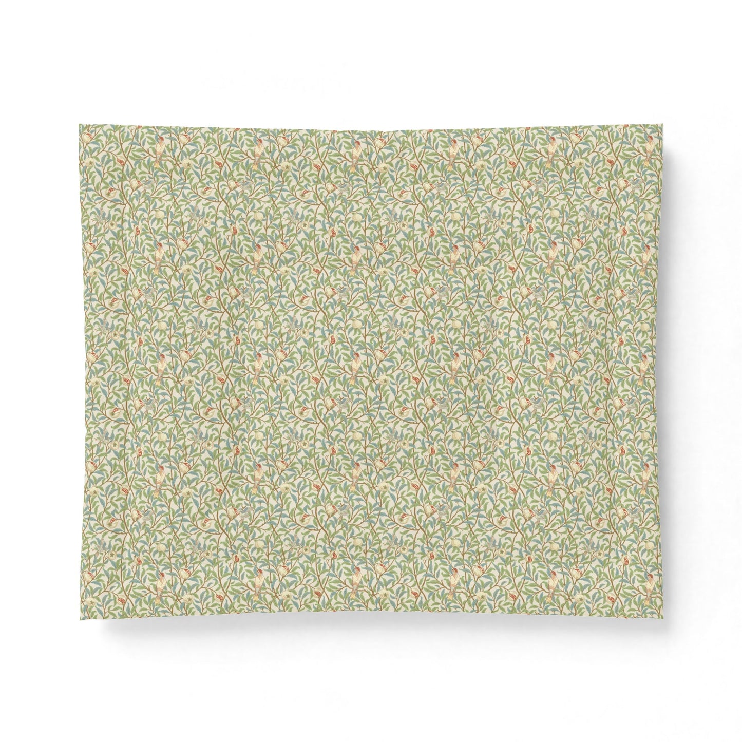 Floral patterned paper on a white background