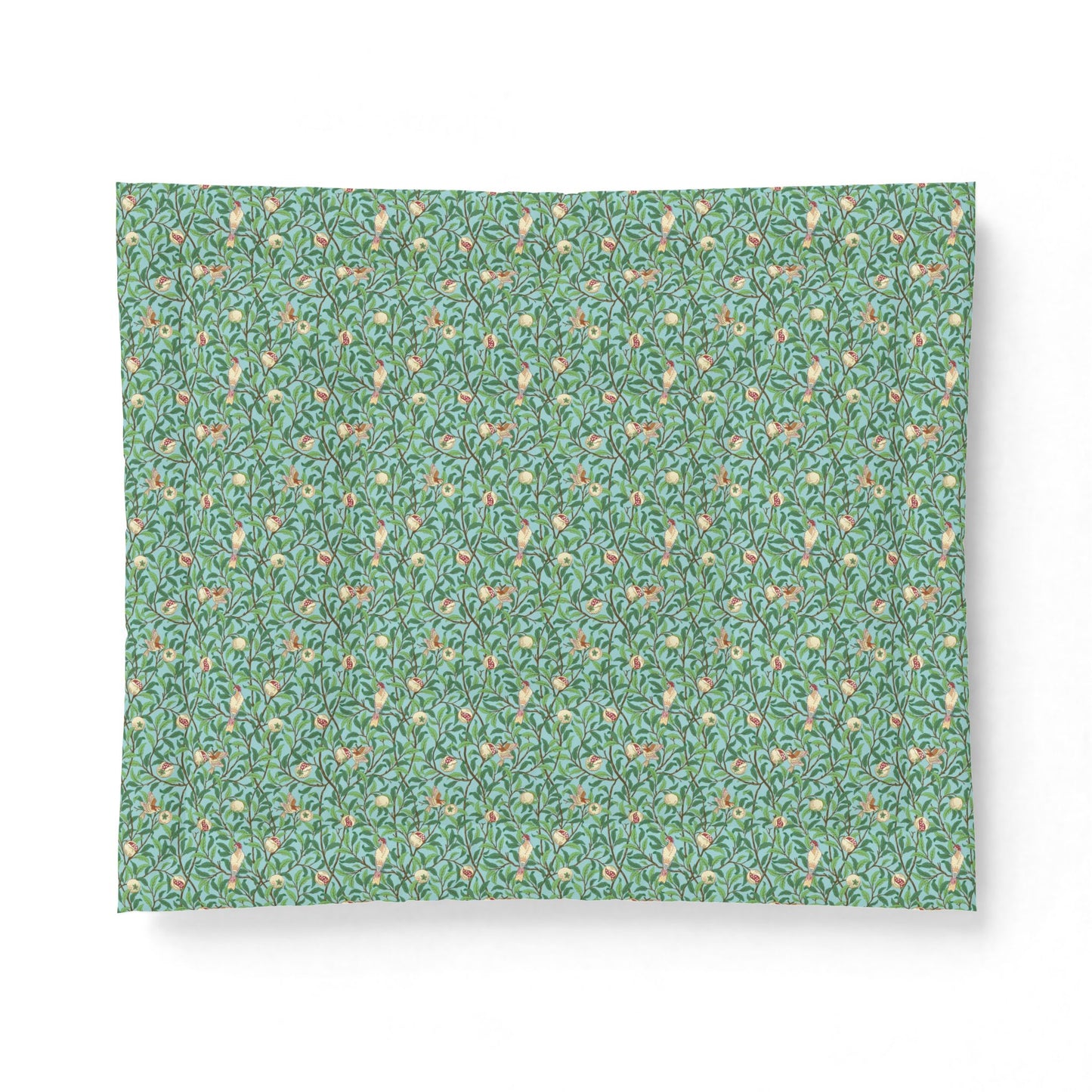 Floral patterned paper on a white background
