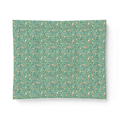 Floral patterned paper on a white background