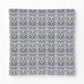 Floral patterned fabric swatch on a white background