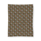 Cotton Comforter inspired by William Morris - Golden Lily Collection (Midnight)