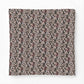 Textured fabric square with a subtle pattern on a white background