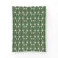 Floral patterned fabric swatch on a white background