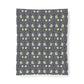 Floral patterned fabric swatch on a white background