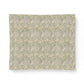 Patterned fabric swatch on a white background