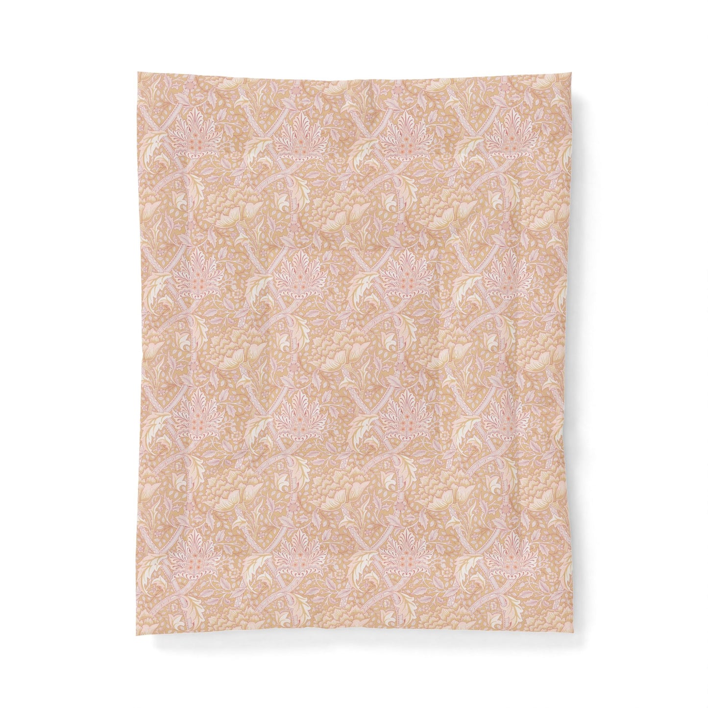 Beige textured paper with a subtle pattern on a white background