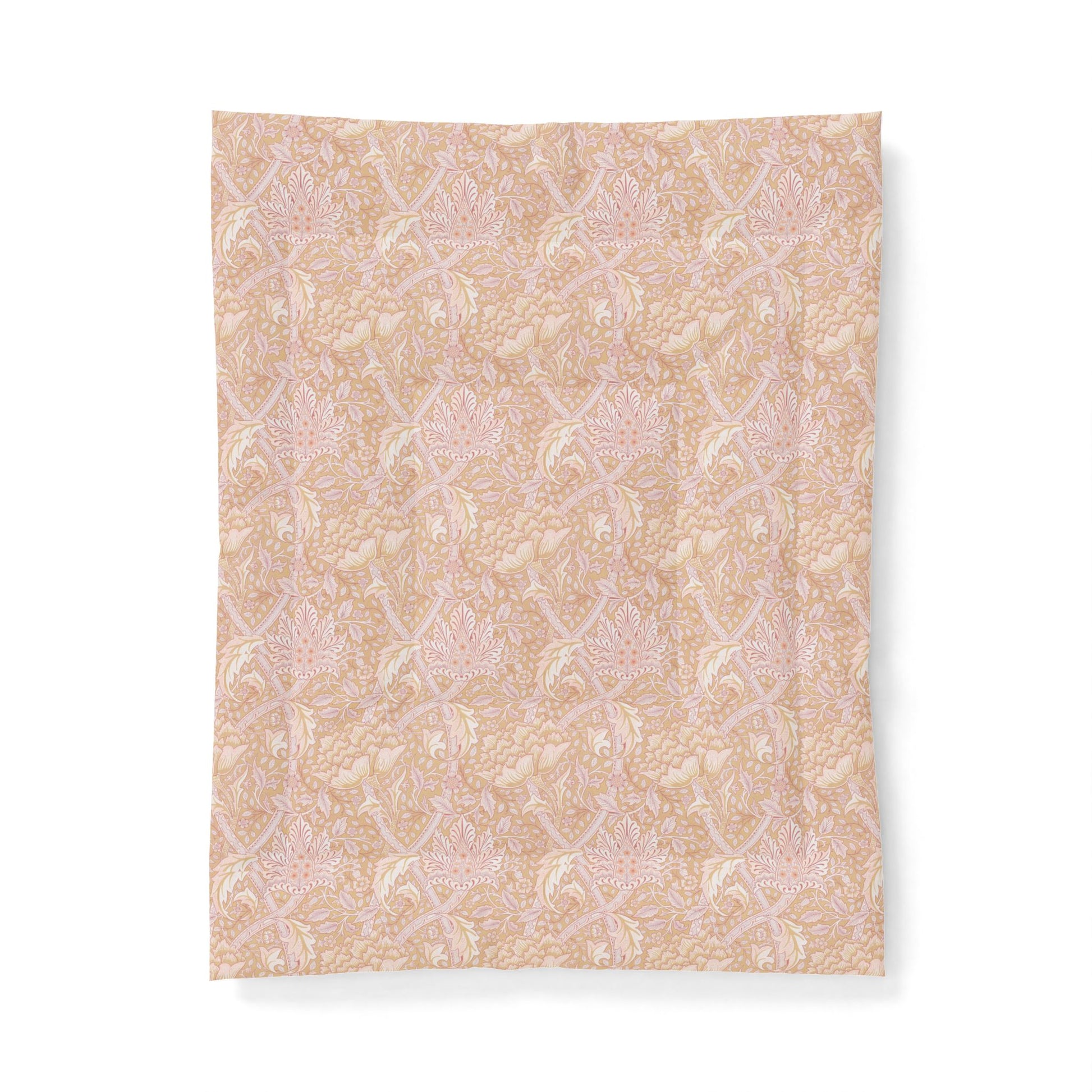 Beige textured paper with a subtle pattern on a white background