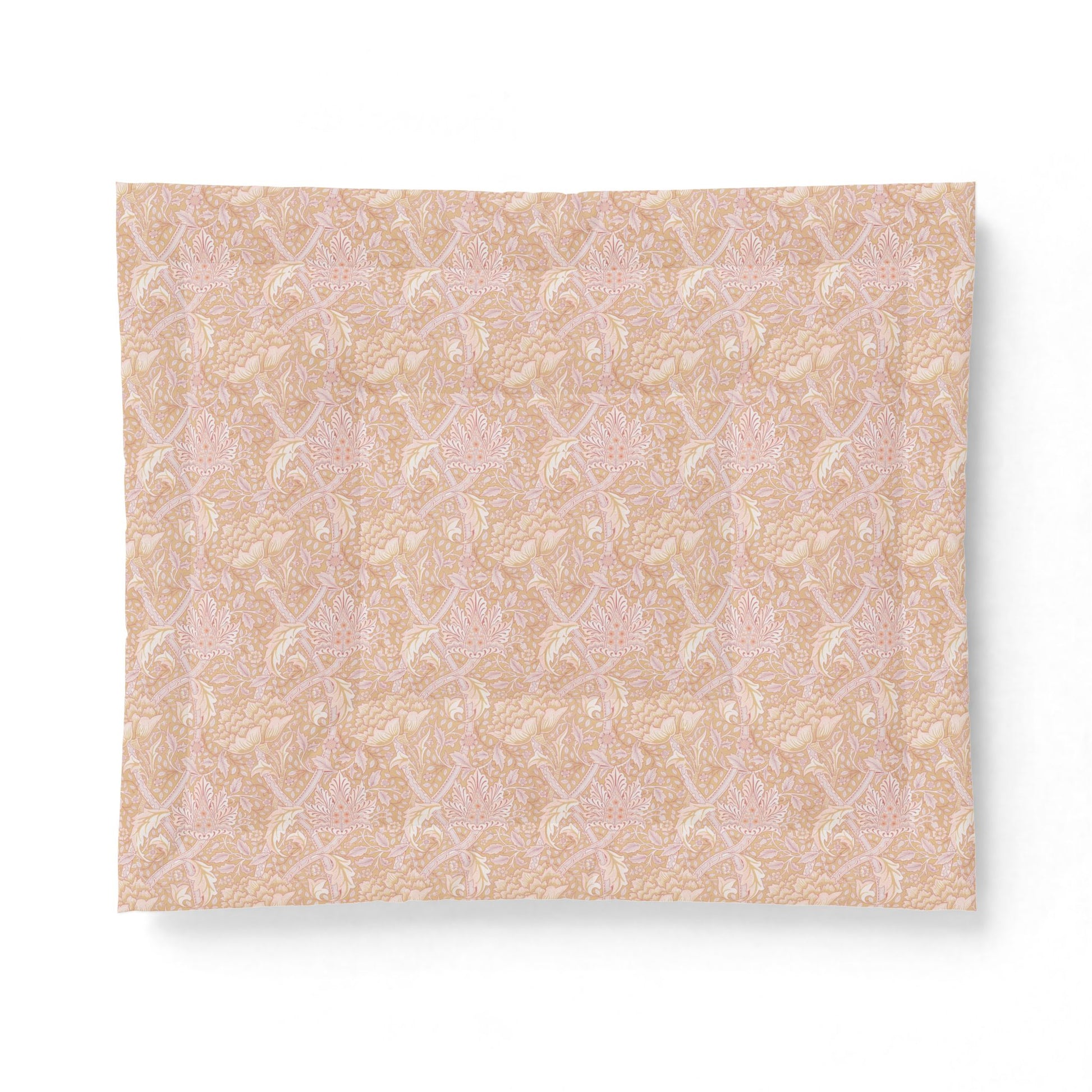 Beige textured paper with a subtle pattern on a white background