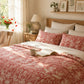 Cotton Duvet Cover inspired by William Morris - Brer Rabbit Collection (Red)