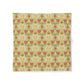 Floral patterned duvet cover on a white background