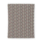 Floral patterned fabric swatch on a white background