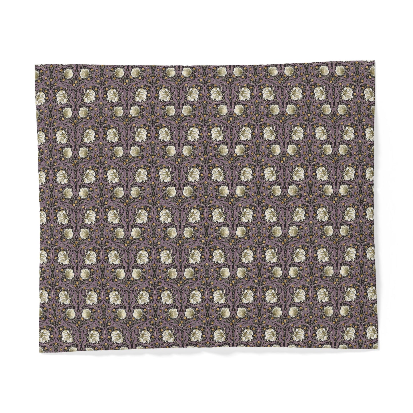 Patterned cotton duvet cover with a geometric design on a plain background