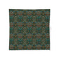 Patterned cotton fabric duvet cover on a white background