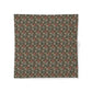 Floral patterned cotton duvet cover on a white background