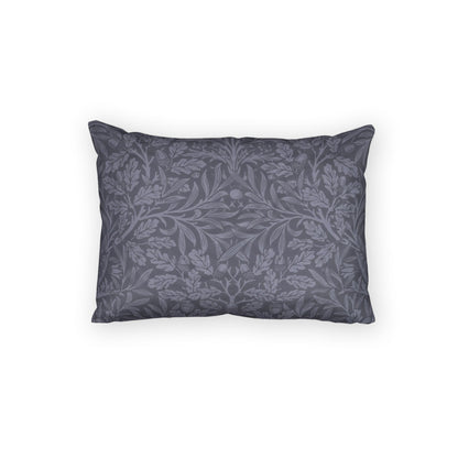 Decorative pillow with floral pattern on a white background