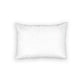 White pillow on a white background