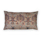 Decorative pillow with intricate floral pattern on a white background
