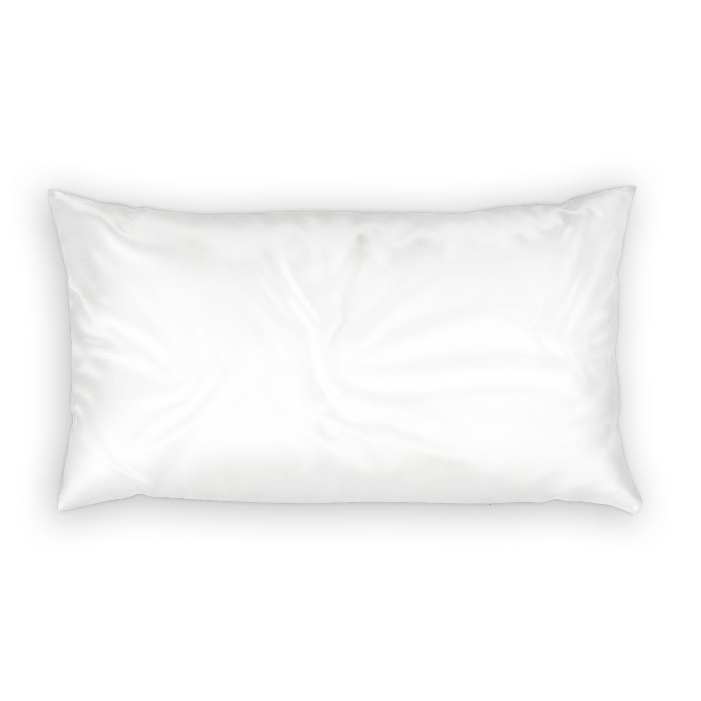 White pillow on a white background