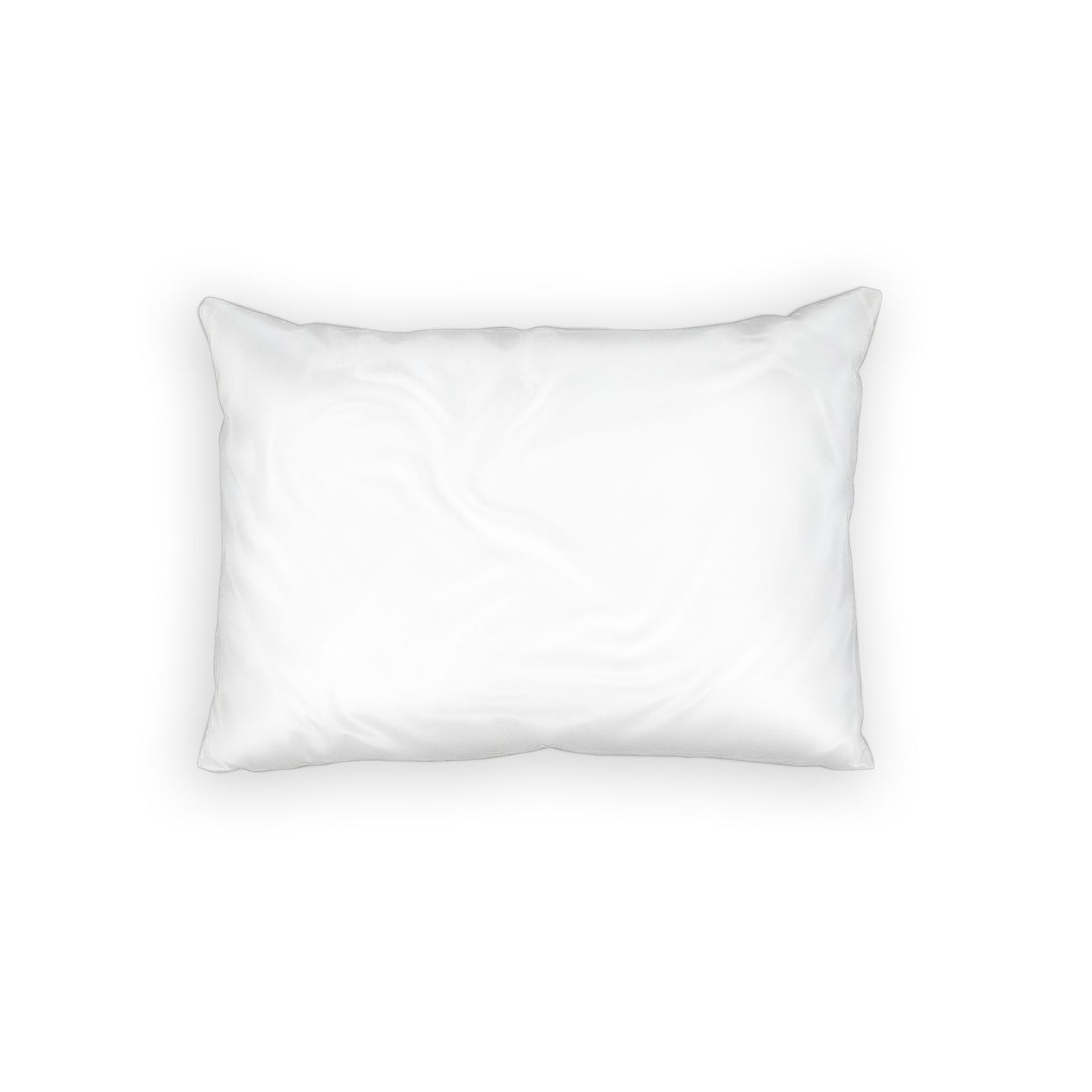 White pillow on a white background
