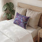 Cotton Pillow Sham inspired by William Morris - Seaweed Collection (Pink Flower)