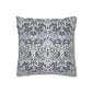 Decorative pillow with intricate pattern on a white background