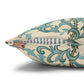 Decorative pillow with intricate pattern on a white background