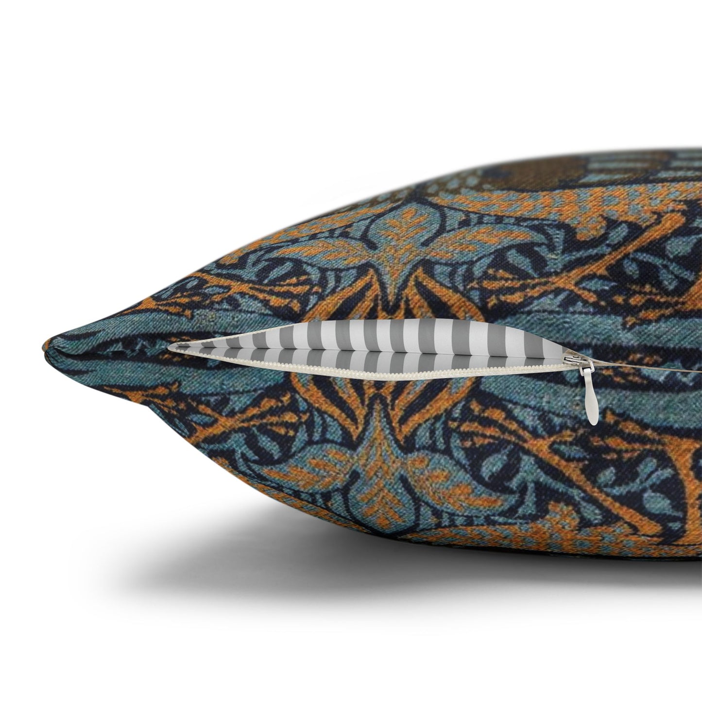 Cushion Cover inspired by William Morris - Peacock and Dragon Collection