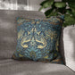 Cushion Cover inspired by William Morris - Peacock and Dragon Collection