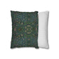 Cushion Cover inspired by William Morris - Violet and Columbine Collection (Green)