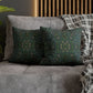 Cushion Cover inspired by William Morris - Violet and Columbine Collection (Green)