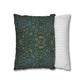 Cushion Cover inspired by William Morris - Violet and Columbine Collection (Green)