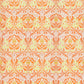 Patterned wallpaper with orange and green design on a white background - William Morris Golden Bough