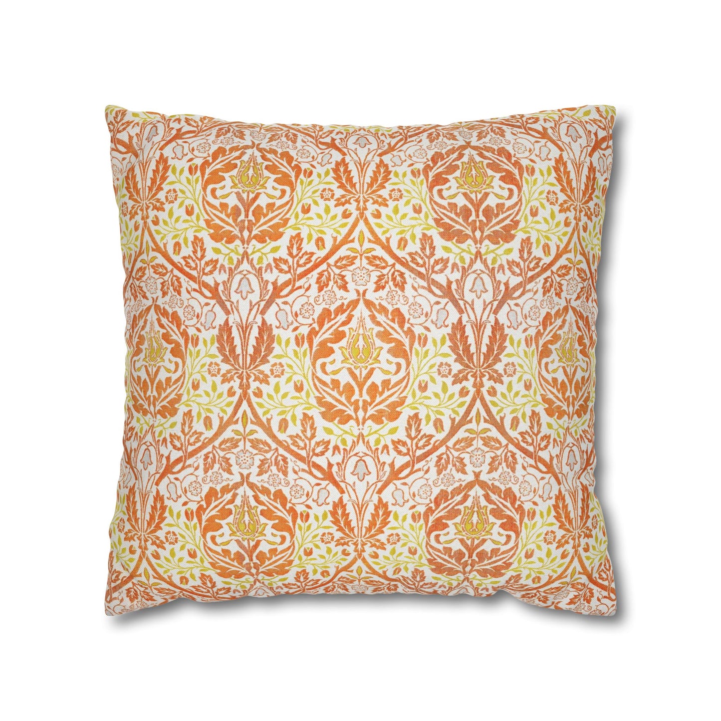 Decorative pillow with a floral pattern on a white background - William Morris Golden Bough