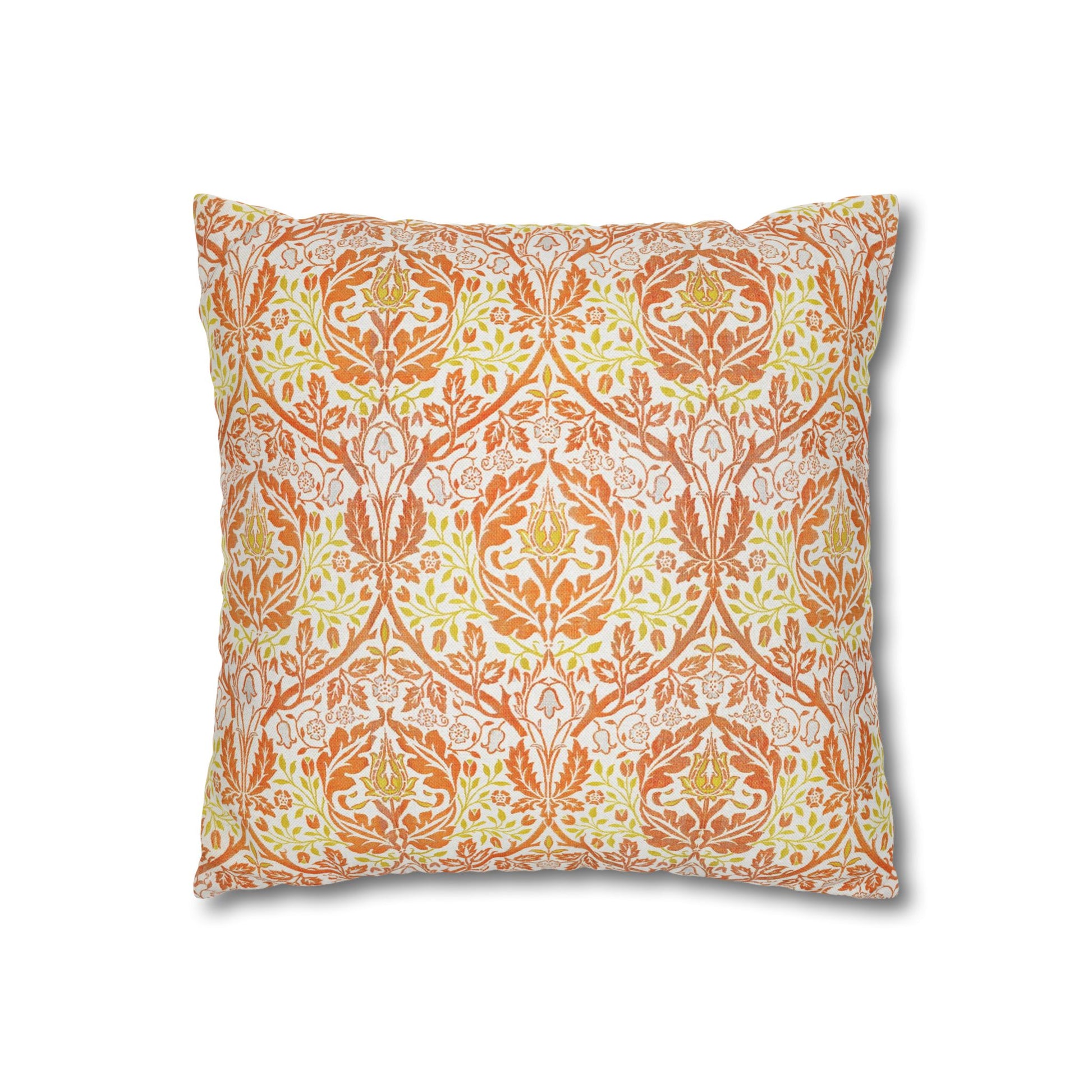 Decorative pillow with a pattern on a white background - William Morris Golden Bough