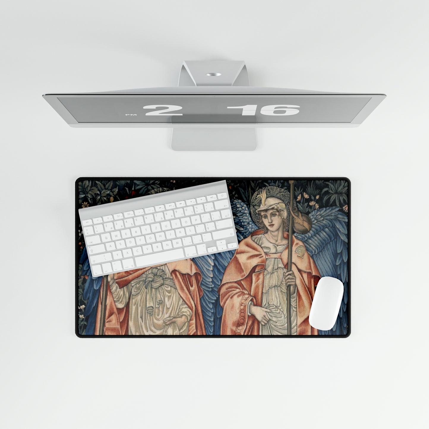 Desk Mat inspired by William Morris - Angeli Ministrantes Collection