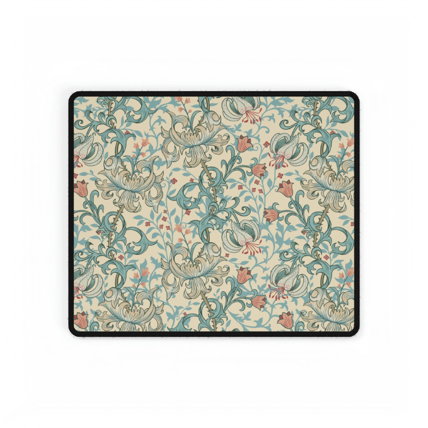 Desk Mat inspired by William Morris - Golden Lily Collection (Mineral)