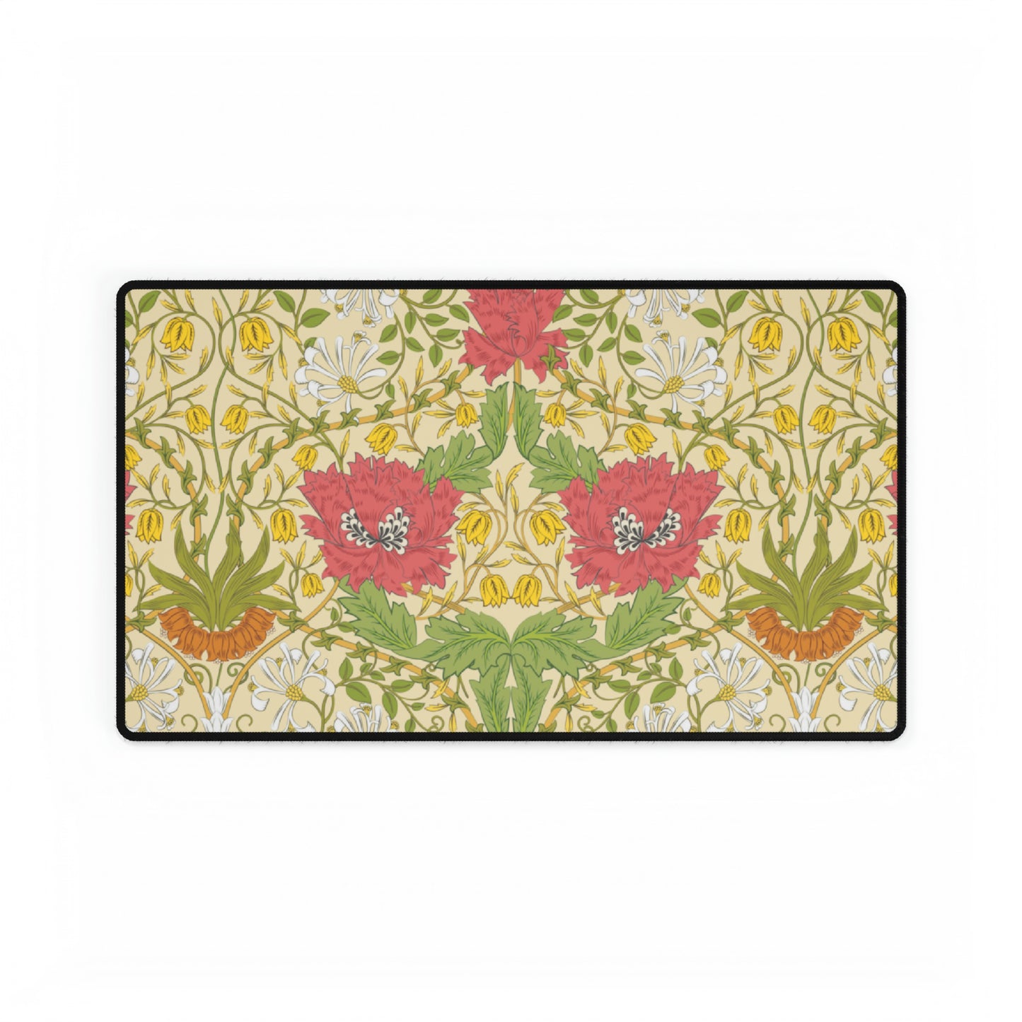 Desk Mat inspired by William Morris - Honeysuckle Collection (Summer)