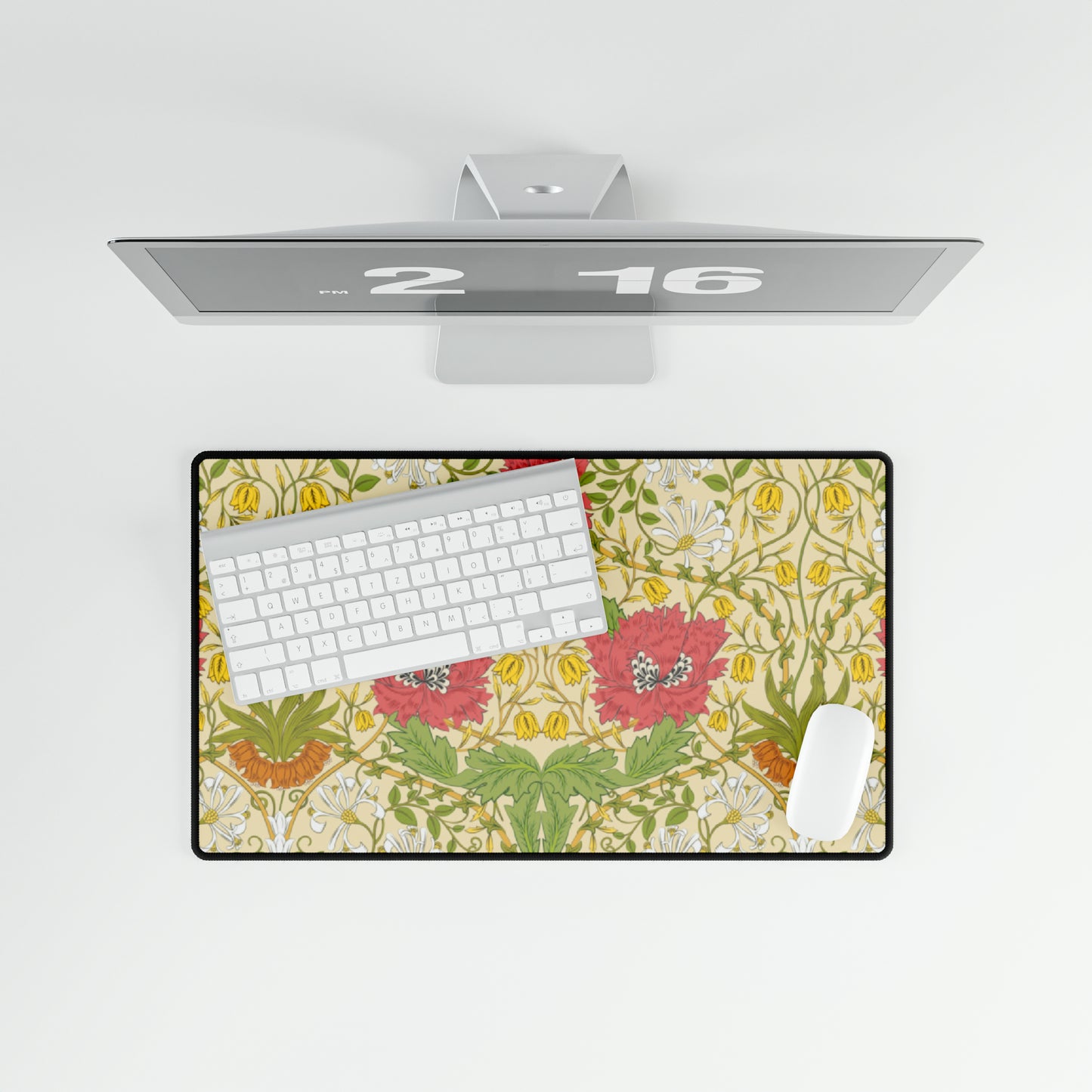 Desk Mat inspired by William Morris - Honeysuckle Collection (Summer)